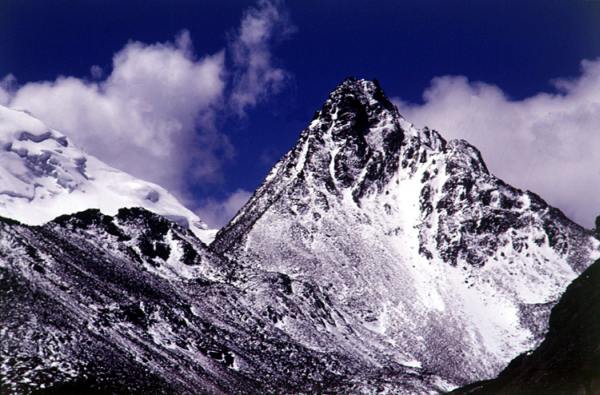 Snow Capped Mountains Sikkim — India travel guide